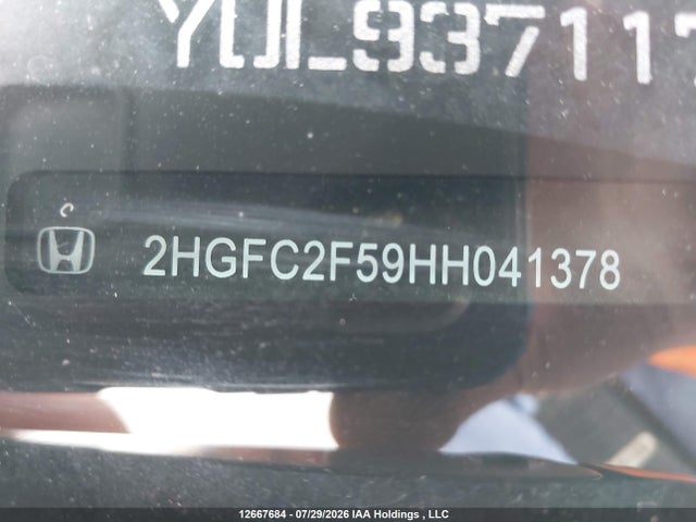 Honda Civic 2017 2HGFC2F59HH041378 Image 19