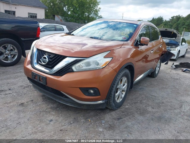 Продаж на аукціоні авто 2016 Nissan Murano S/sl/sv/platinum, vin: 5N1AZ2MH7GN100210, номер лоту: 12667687