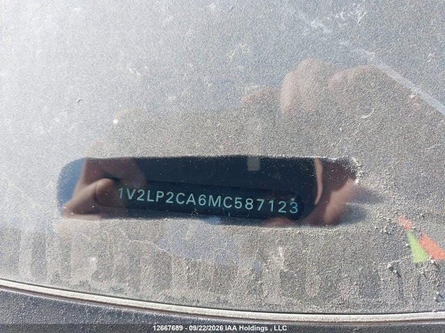 1V2LP2CA6MC587123 Volkswagen Atlas 2.0 Tsi Comfortline