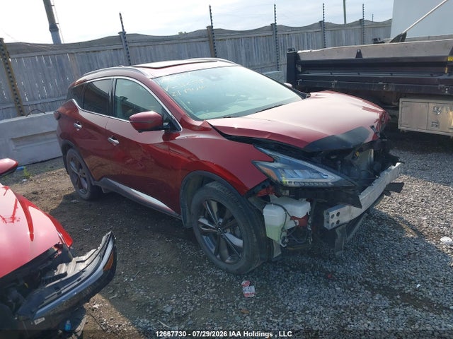 Aukcja sprzedaży 2021 Nissan Murano Platinum, vin: 5N1AZ2DS2MC112395, numer aukcji: 12667730