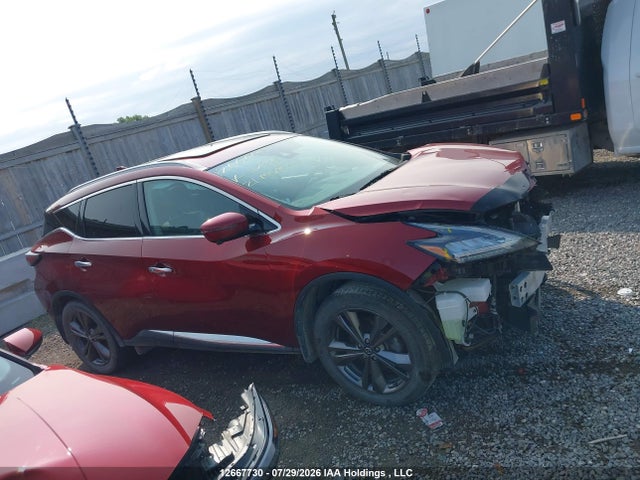 Aukcja sprzedaży 2021 Nissan Murano Platinum, vin: 5N1AZ2DS2MC112395, numer aukcji: 12667730
