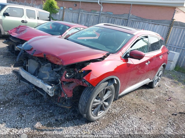Aukcja sprzedaży 2021 Nissan Murano Platinum, vin: 5N1AZ2DS2MC112395, numer aukcji: 12667730