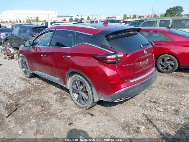 Aukcja sprzedaży 2021 Nissan Murano Platinum, vin: 5N1AZ2DS2MC112395, numer aukcji: 12667730