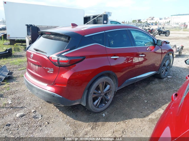 Aukcja sprzedaży 2021 Nissan Murano Platinum, vin: 5N1AZ2DS2MC112395, numer aukcji: 12667730