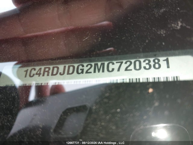 Dodge DURANGO GT 2021 1C4RDJDG2MC720381 Image 19