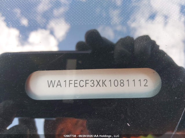 Продаж на аукціоні авто 2019 Audi Q3 Prestige S-line, vin: WA1FECF3XK1081112, номер лоту: 12667738