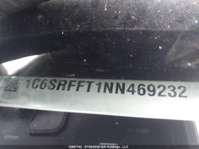 1C6SRFFT1NN469232 RAM 1500 Big Horn/lone Star