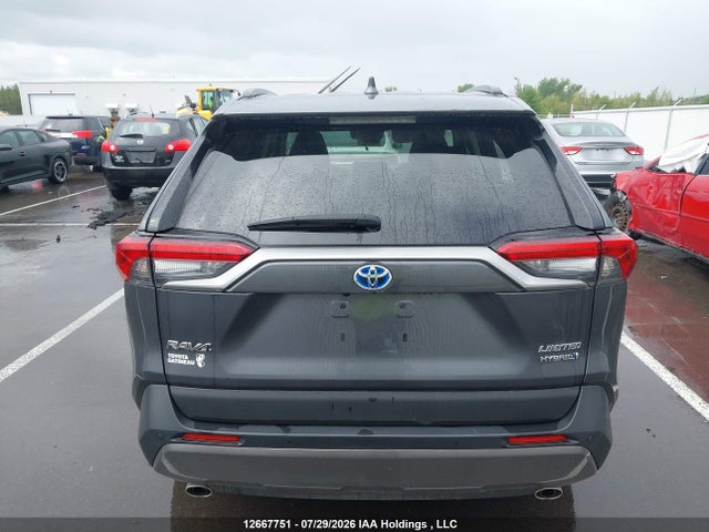 12667751 :رقم المزاد ، 2T3DWRFV2LW099816 vin ، 2020 Toyota Rav4 Hybrid Limited مزاد بيع