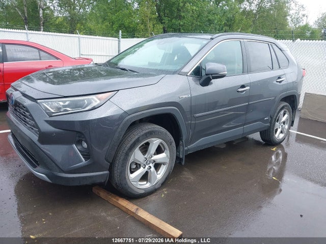 12667751 :رقم المزاد ، 2T3DWRFV2LW099816 vin ، 2020 Toyota Rav4 Hybrid Limited مزاد بيع