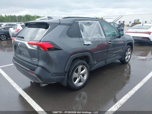 12667751 :رقم المزاد ، 2T3DWRFV2LW099816 vin ، 2020 Toyota Rav4 Hybrid Limited مزاد بيع