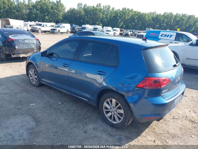 Продажа на аукционе авто 2016 Volkswagen Golf 1.8 Tsi Comfortline/1.8 Tsi Highline/1.8 Tsi Trendline, vin: 3VW217AU4GM048136, номер лота: 12667785