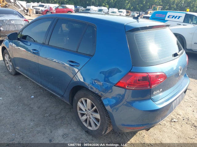 Продажа на аукционе авто 2016 Volkswagen Golf 1.8 Tsi Comfortline/1.8 Tsi Highline/1.8 Tsi Trendline, vin: 3VW217AU4GM048136, номер лота: 12667785