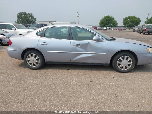12663927 :رقم المزاد ، 2G4WF582861133920 vin ، 2006 Buick Allure Cx مزاد بيع