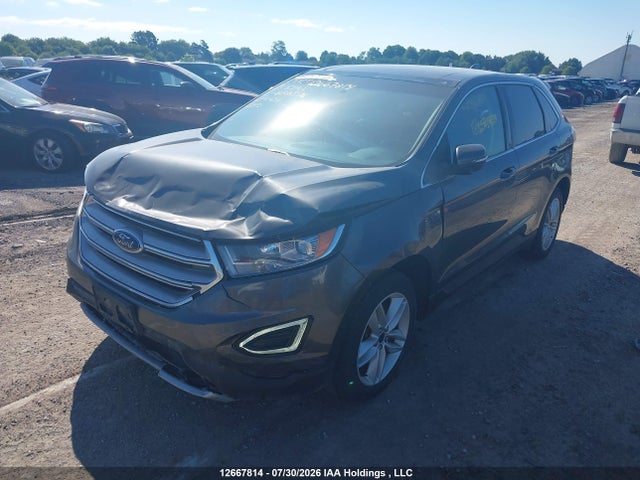 12667814 :رقم المزاد ، 2FMPK3J88FBB36376 vin ، 2015 Ford Edge Sel مزاد بيع