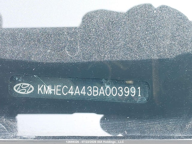 2011 Hyundai Sonata Hybrid Premium მანქანა იყიდება აუქციონზე, vin: KMHEC4A43BA003991, აუქციონის ნომერი: 12659326