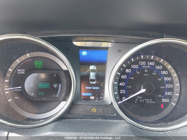 2011 Hyundai Sonata Hybrid Premium მანქანა იყიდება აუქციონზე, vin: KMHEC4A43BA003991, აუქციონის ნომერი: 12659326