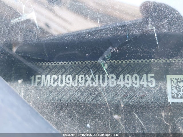 Продажа на аукционе авто 2018 Ford Escape Titanium, vin: 1FMCU9J9XJUB49945, номер лота: 12656708