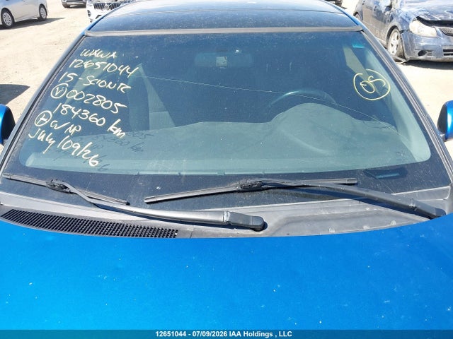 12651044 :رقم المزاد ، JTKJF5C70FJ002805 vin ، 2015 Scion Tc مزاد بيع