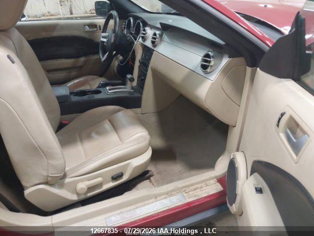 12667835 :رقم المزاد ، 1ZVHT84N185123459 vin ، 2008 Ford Mustang مزاد بيع