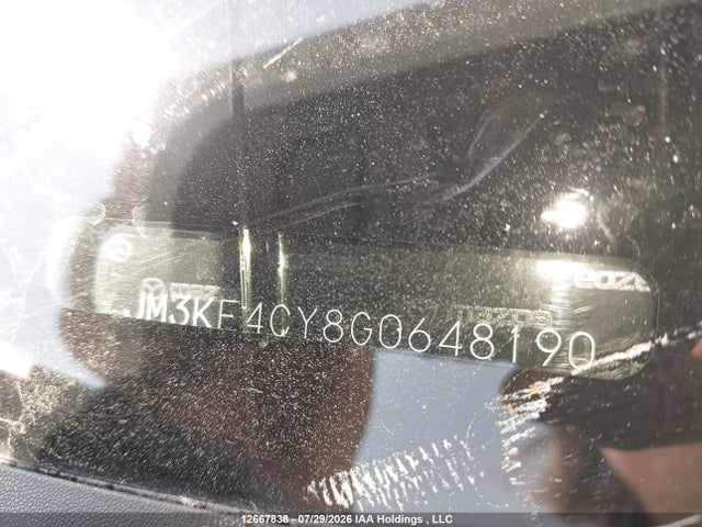 JM3KE4CY8G0648190 Mazda Cx-5 Touring
