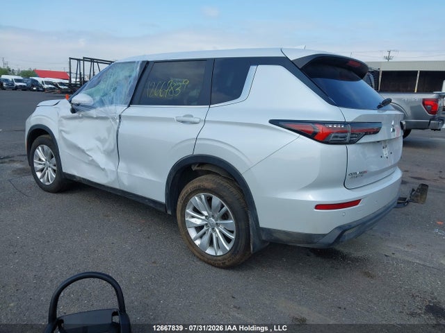 12667839 :رقم المزاد ، JA4J4UA86SZ624396 vin ، 2025 Mitsubishi Outlander Es S-awc مزاد بيع