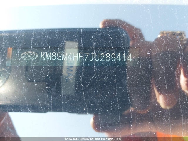 Продажа на аукционе авто 2018 Hyundai Santa Fe Se, vin: KM8SM4HF7JU289414, номер лота: 12667844