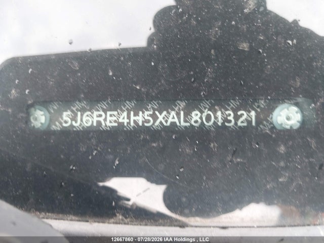 Продаж на аукціоні авто 2010 Honda Cr-v Ex, vin: 5J6RE4H5XAL801321, номер лоту: 12667860