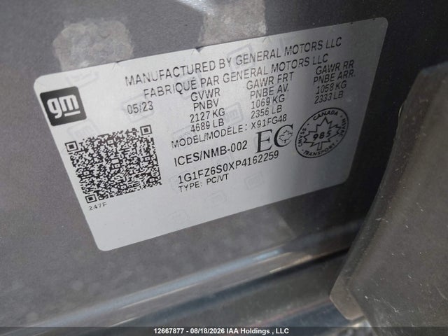 Chevrolet Bolt Euv Premier 2023 1G1FZ6S0XP4162259 Image 9