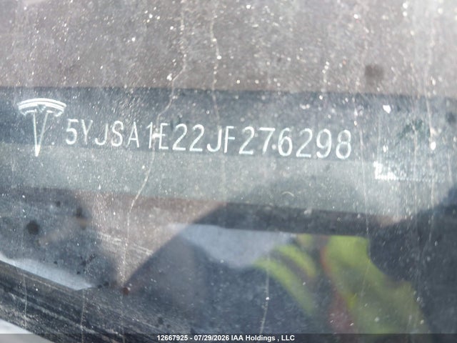 Tesla Model S 100d/75d/p100d 2018 5YJSA1E22JF276298 Image 9