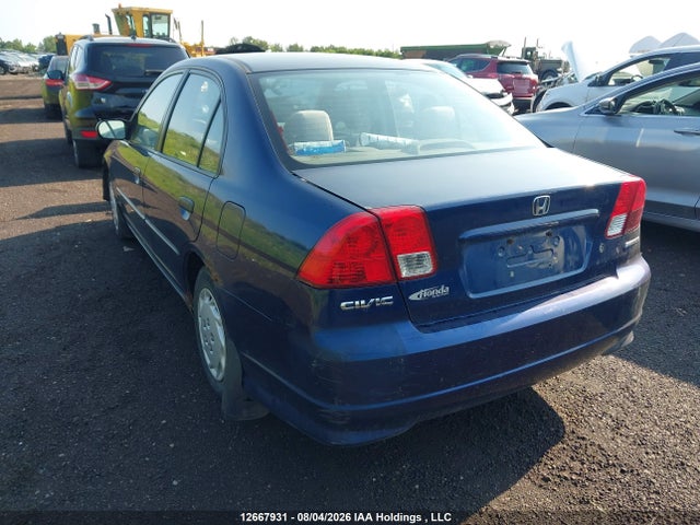 2005 Honda Civic Se მანქანა იყიდება აუქციონზე, vin: 2HGES16395H011087, აუქციონის ნომერი: 12667931