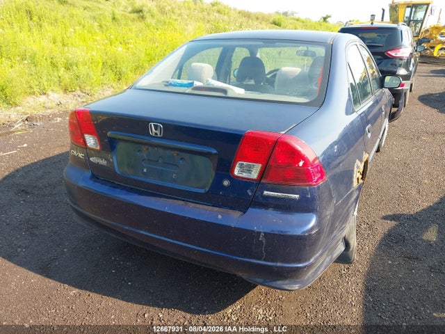 2005 Honda Civic Se მანქანა იყიდება აუქციონზე, vin: 2HGES16395H011087, აუქციონის ნომერი: 12667931