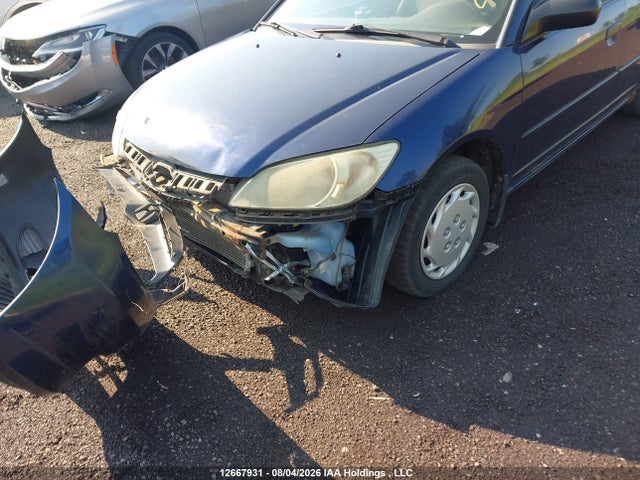 2005 Honda Civic Se მანქანა იყიდება აუქციონზე, vin: 2HGES16395H011087, აუქციონის ნომერი: 12667931