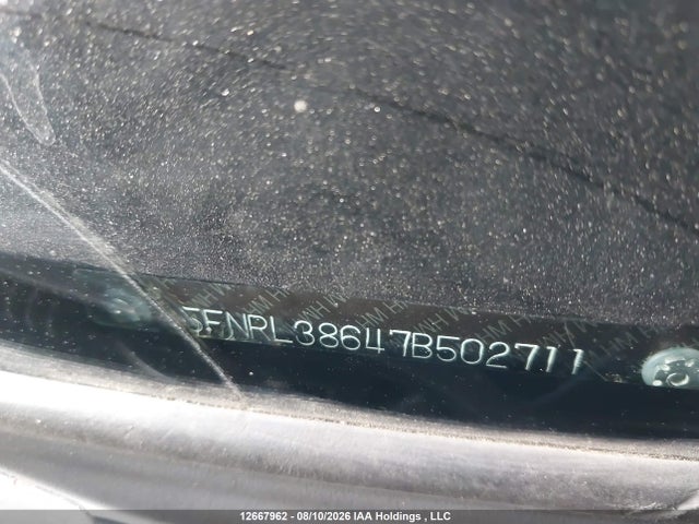 Продаж на аукціоні авто 2007 Honda Odyssey Ex-l, vin: 5FNRL38647B502711, номер лоту: 12667962