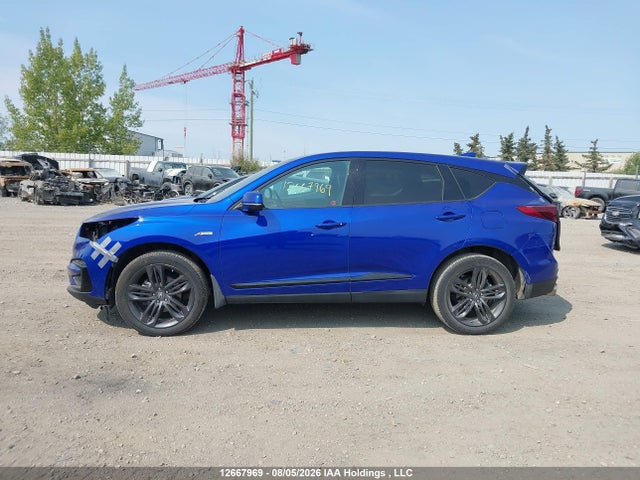 2020 Acura Rdx A-spec მანქანა იყიდება აუქციონზე, vin: 5J8TC2H6XLL801628, აუქციონის ნომერი: 12667969