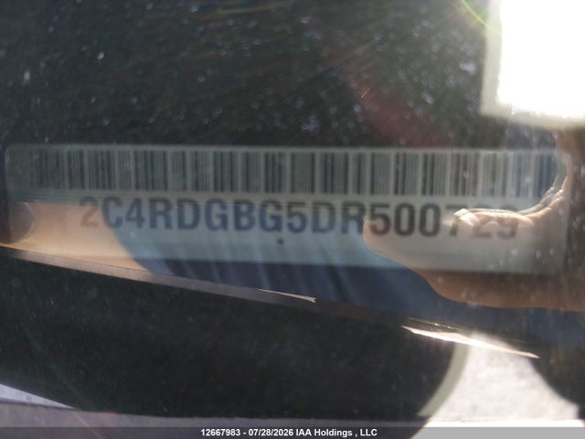 Auction sale of the 2013 Dodge Grand Caravan Se/sxt, vin: 2C4RDGBG5DR500729, lot number: 12667983
