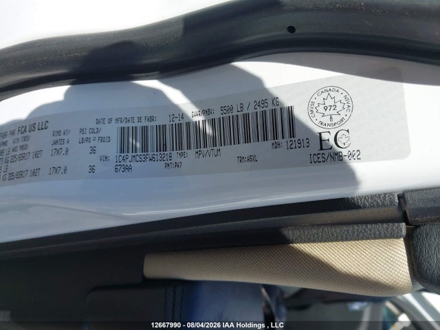 Aukcja sprzedaży 2015 Jeep Cherokee North, vin: 1C4PJMCS3FW613218, numer aukcji: 12667990