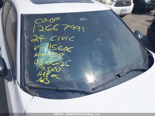 12667991 :رقم المزاد ، 2HGFE2F50RH115606 vin ، 2024 Honda Civic Sport مزاد بيع