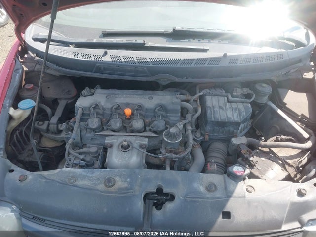 2006 Honda Civic Dx მანქანა იყიდება აუქციონზე, vin: 2HGFG12216H012027, აუქციონის ნომერი: 12667995