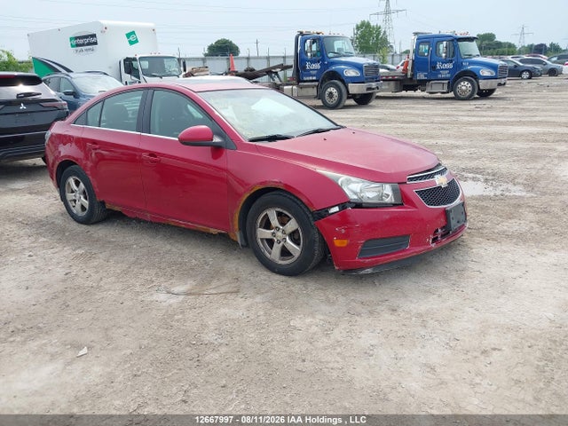 12667997 :رقم المزاد ، 1G1PG5S94B7181951 vin ، 2011 Chevrolet Cruze Lt Turbo مزاد بيع