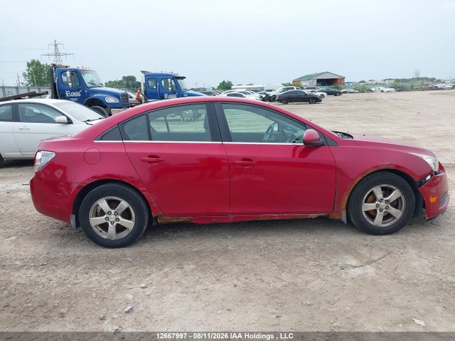 12667997 :رقم المزاد ، 1G1PG5S94B7181951 vin ، 2011 Chevrolet Cruze Lt Turbo مزاد بيع