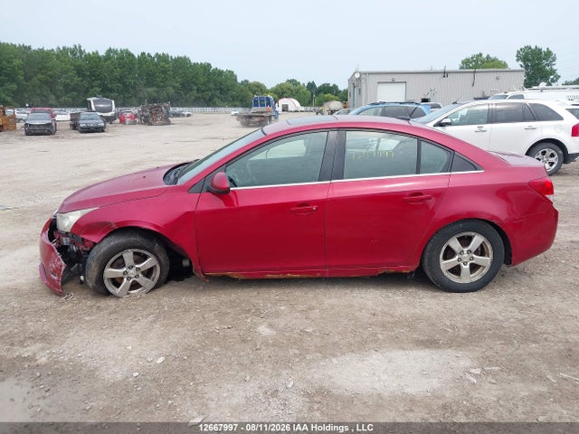 12667997 :رقم المزاد ، 1G1PG5S94B7181951 vin ، 2011 Chevrolet Cruze Lt Turbo مزاد بيع
