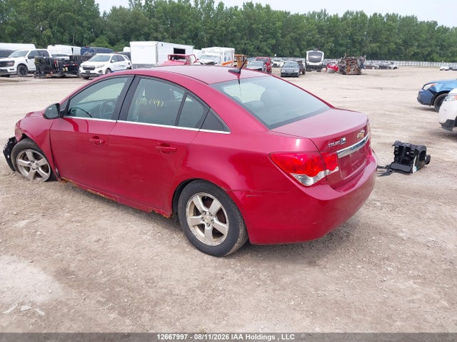12667997 :رقم المزاد ، 1G1PG5S94B7181951 vin ، 2011 Chevrolet Cruze Lt Turbo مزاد بيع