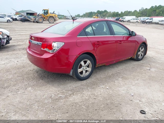 12667997 :رقم المزاد ، 1G1PG5S94B7181951 vin ، 2011 Chevrolet Cruze Lt Turbo مزاد بيع