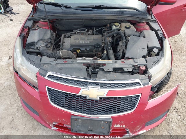 12667997 :رقم المزاد ، 1G1PG5S94B7181951 vin ، 2011 Chevrolet Cruze Lt Turbo مزاد بيع