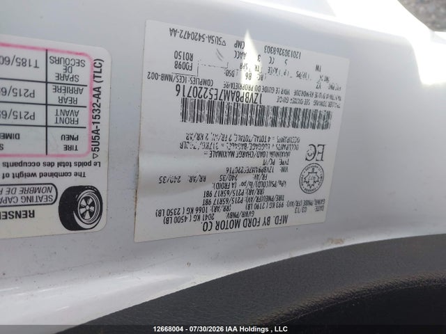 Продаж на аукціоні авто 2014 Ford Mustang V6, vin: 1ZVBP8AM7E5220716, номер лоту: 12668004