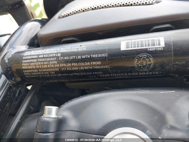 Harley-Davidson Vrscdx Night Rod Special 2016 5HD1HHHAXGC804315 Image 14