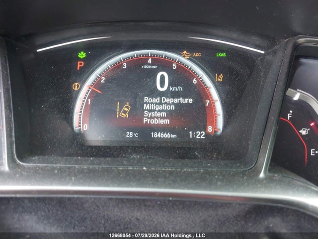Продажа на аукционе авто 2018 Honda Civic Sport Touring, vin: SHHFK7H93JU305266, номер лота: 12668054