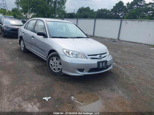 2005 Honda Civic Dx Vp მანქანა იყიდება აუქციონზე, vin: 2HGES163X5H034118, აუქციონის ნომერი: 12668104