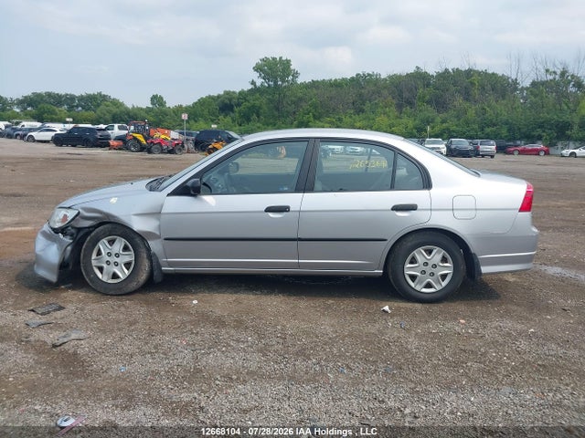 2005 Honda Civic Dx Vp მანქანა იყიდება აუქციონზე, vin: 2HGES163X5H034118, აუქციონის ნომერი: 12668104