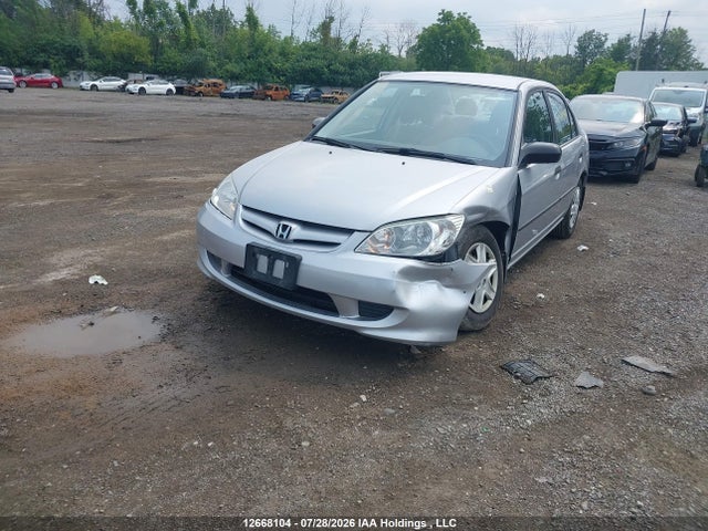 2005 Honda Civic Dx Vp მანქანა იყიდება აუქციონზე, vin: 2HGES163X5H034118, აუქციონის ნომერი: 12668104
